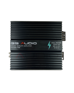 Gs Audio Full-Range Amplifier GS-200.4 SQ - 4*200Wrms @2ohm