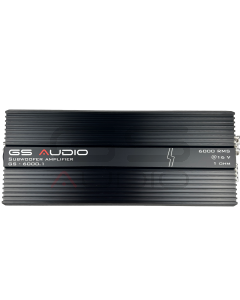 Gs Audio Amplifier GS-6000.1 LF - 1*6000 Wrms @ 1ohm