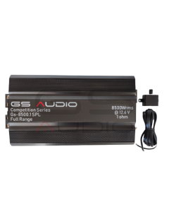 Gs Audio Amplificatore Full-Range GS-8500.1 Competition serie - 8500Wrms @1 ohm