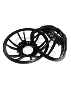 CESTELLO NERO 12 razze alluminio 15"/ 380mm - spider 7.5"/190mm (subwoofer)