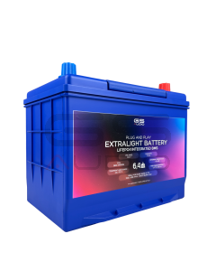 Batteria 70Ah-ISO LifePo4 13.2V Extraleggera 6,4kg - Gs Audio - CCA:2800A