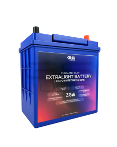 Batteria 30Ah-MINI ISO - LifePo4 13.2V Extraleggera 3.5kg - Gs Audio - CCA:1300A